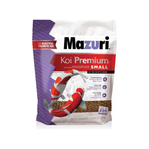 Purina Mazuri Koi Premium Small Fish Food 3.5 lb