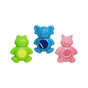 Multipet Minipet Tennis Tummies Dog Toy, Assorted 4 in