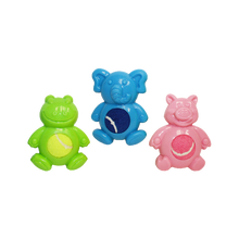 Multipet Minipet Tennis Tummies Dog Toy, Assorted 4 in