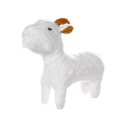Tuffy's Farm Goat Squeaky Plush Dog Toy