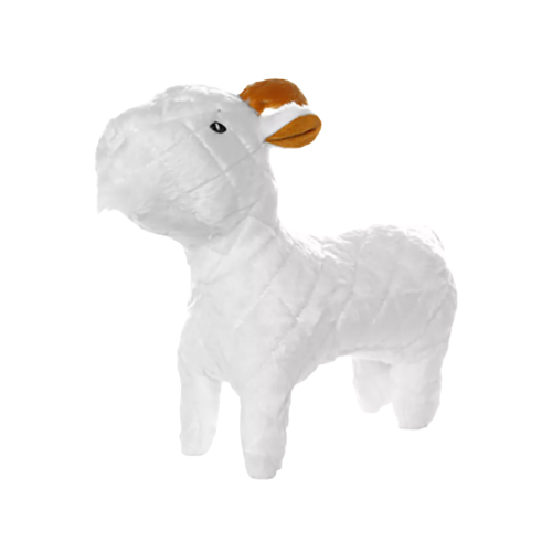 Tuffy's Farm Goat Squeaky Plush Dog Toy