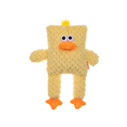 Growl Block Heads Cheepers the Chick Plush Dog Toy