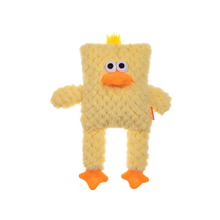 Growl Block Heads Cheepers the Chick Plush Dog Toy