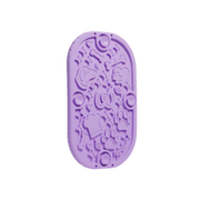 Woof Lavendar Double Sided Slow Feeder Lick FlipMat Mini