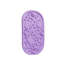 Woof Lavendar Double Sided Slow Feeder Lick FlipMat Mini
