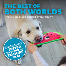 Outward Hound Tough Skinz Durable Watermelon Dog Toy with Two Tough Layers Medium
