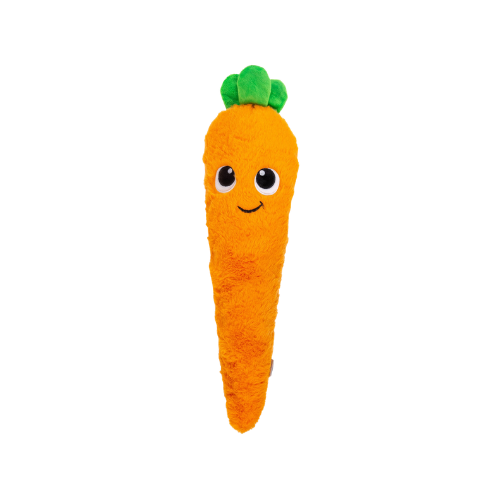 Outward Hound Veggie Palz Carrot Plush Dog Toy