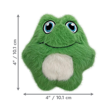 Kong Snuzzles Frog Plush Dog Toy XS