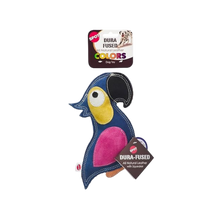 Spot Dura-Fuse Parrot Leather Dog Toy, Assorted 8 in