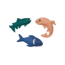 Spot Dura-Fuse Fish Leather Dog Toy, Assorted 7 in