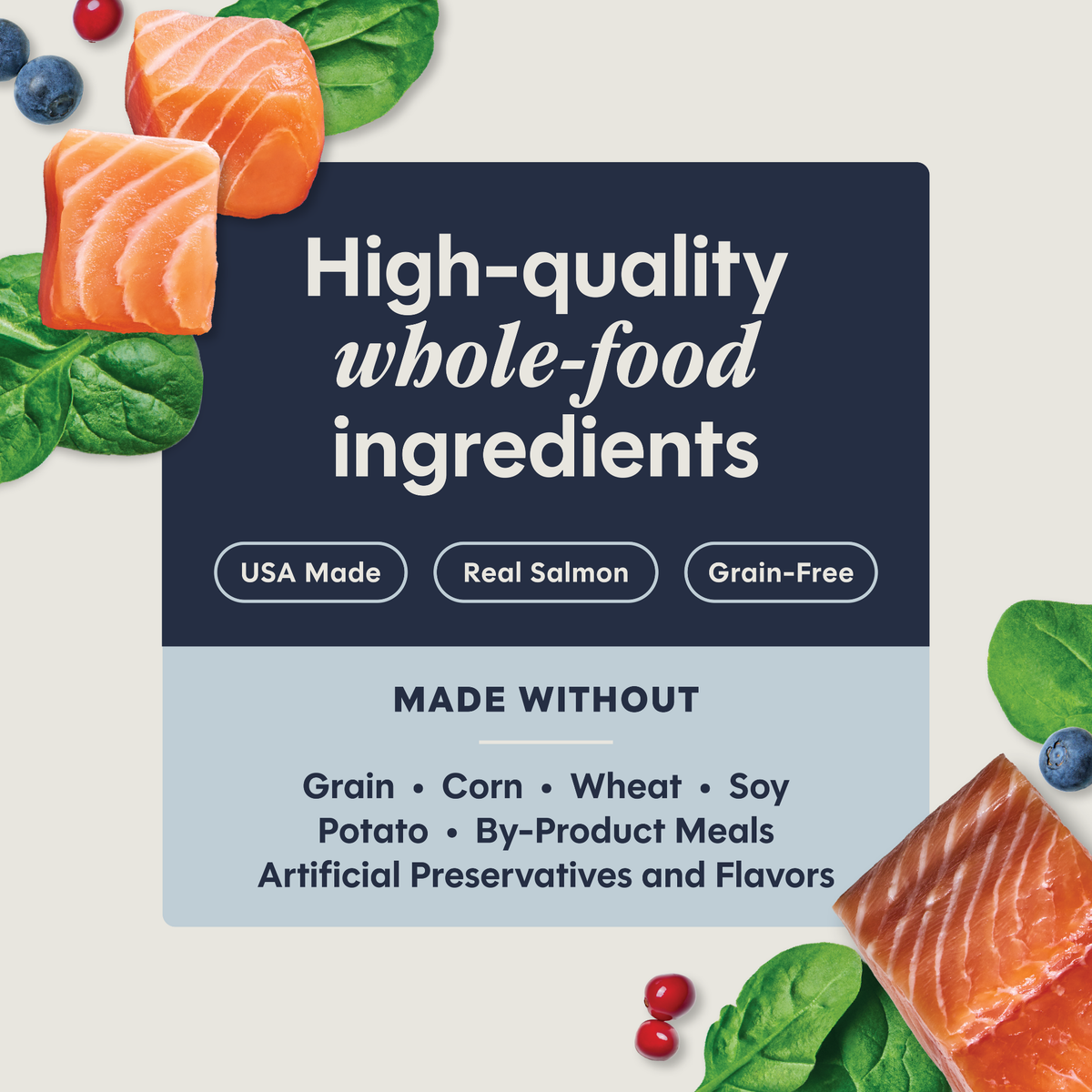 Instinct Minced Real Salmon Recipe in Savory Gravy Wet Cat Food