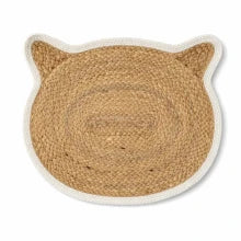 Park Life Designs Oscar Natural Jute Cat Placemat