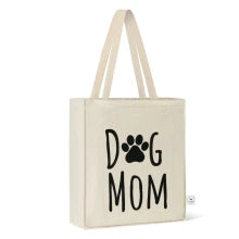 Park Life Designs "Dog Mom" Cotton Tote Bag
