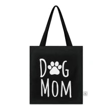 Park Life Designs "Dog Mom" Cotton Tote Bag