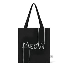 Park Life Designs MEOW Cotton Tote Bag