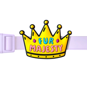 Jibys "Fur Majesty" Crown Dog Collar Charm