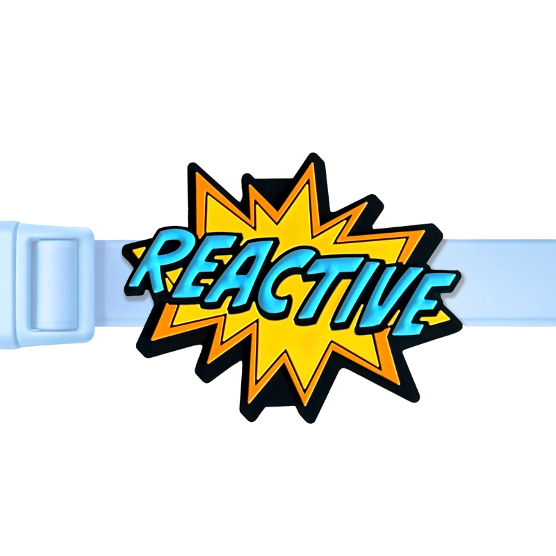 Jibys "Reactive" Dog Collar Charm