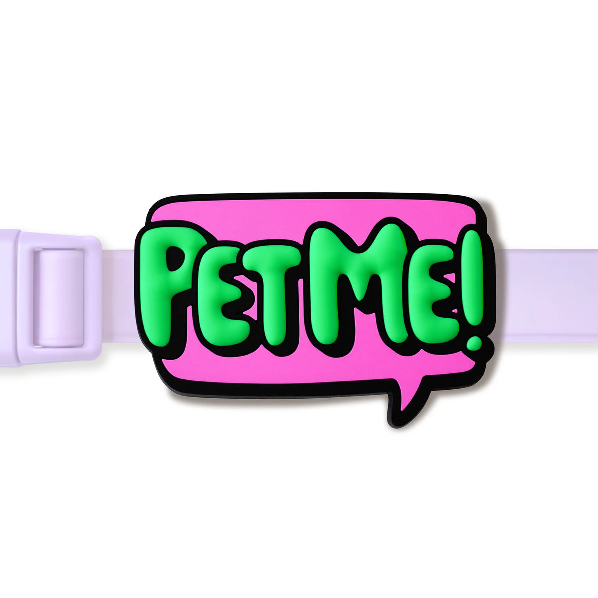 Jibys "Pet Me!" Dog Collar Charm