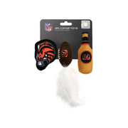 Pets First Cincinnati Bengals Catnip Toy Set 3 pk