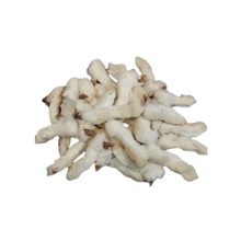 great lakes rabbit feet with fur natural dog chew