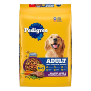 Pedigree Adult Roasted Lamb & Vegetable Flavor Dry Dog Food 40 lb
