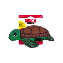 Kong Maxx Turtle Tough Squeaky Dog Plush Toy Medium