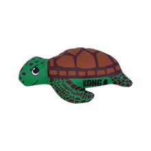 Kong Maxx Turtle Tough Squeaky Dog Plush Toy Medium