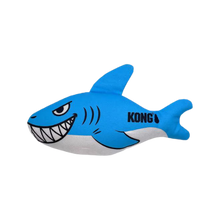 Kong Maxx Shark Tough Squeaky Dog Plush Toy Medium