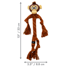 Kong Scrubz Safari Monkey Dog Toy Medium