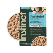 Instinct FreshDried Bites Grain-Free Wild-Caught Alaskan Pollock Recipe Dog Food 14 oz