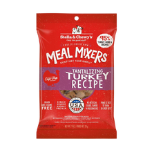 Stella & Chewy's Freeze-Dried Raw Meal Mixers Dog Food Topper Tantalizing Turkey Recipe 1 oz