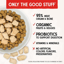 Stella & Chewy's Freeze-Dried Raw Meal Mixers Dog Food Topper Tantalizing Turkey Recipe 1 oz
