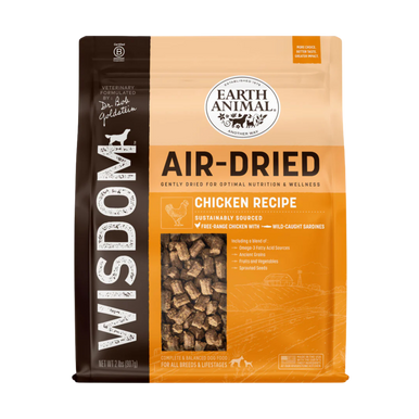 Earth Animal Wisdom Air-Dried Chicken Recipe Dog Food 2 lb