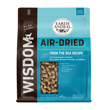 Earth Animal Wisdom Air-Dried From the Sea Recipe Dog Food 2 lb