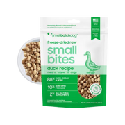 Smallbatch Pet Food Freeze-Dried Duck Small Bites Dog Food 7 oz