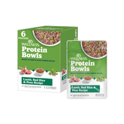Wellness Protein Bowls Adult Wholesome Grains Lamb, Red Rice & Peas Fresh Alternative Dog Food
