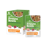 Wellness Protein Bowls Adult Wholesome Grains Turkey, Cranberries & Peas Fresh Alternative Dog Food