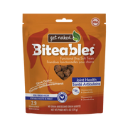 Get Naked Biteables Joint Health Peanut Butter Flavor Soft Dog Treats 6 oz