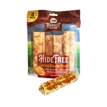Harvest Moon Hide Free 5-in Chicken Hollow Sticks Dog Treat