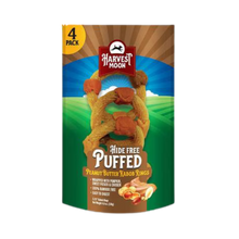 Harvest Moon Puffed Kabob Ring Dog Hard Chew Treat