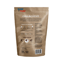 Collachews 9 in. Rawhide Alternative Salmon and Beef Flavors Collagen Roll Natural Dog Treat
