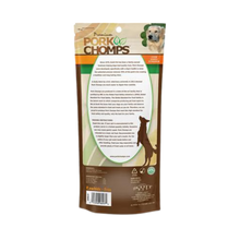 scott pet premium pork chomps real chicken wrapped roll dog treat