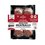 the butcher s pup grass fed beef veal pork meatball recipe complete adult food for dogs