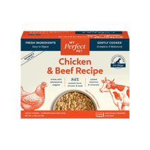 my perfect pet boomers chicken beef frozen dog food