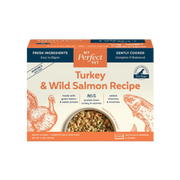 my perfect pet hunter s turkey salmon frozen dog food