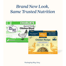 my perfect pet charlie s low glycemic chicken frozen dog food