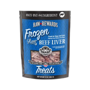 northwest naturals frozen raw beef liver dog cat treat