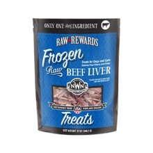 northwest naturals frozen raw beef liver dog cat treat