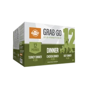 big country raw grab n go dinner fresh raw dog food variety pack