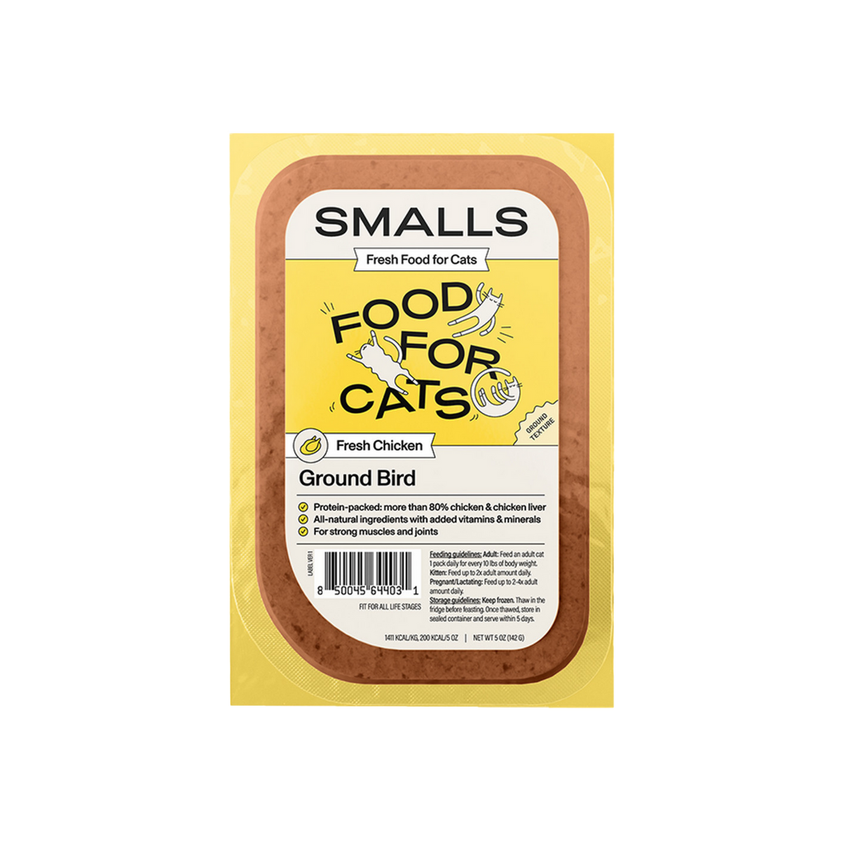smalls gently cooked smooth bird chicken recipe cat food